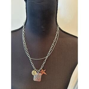 Papperazi "Masterpiece in Progress" Multi-Layered Necklace